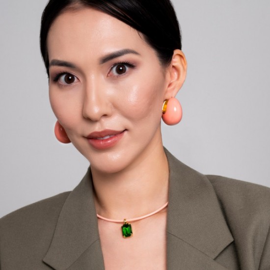 Серьги Bold Hoop Earrings