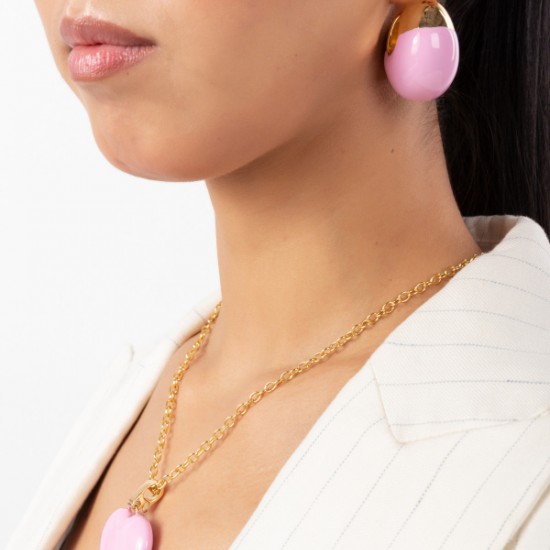 Серьги Bold Hoop Earrings