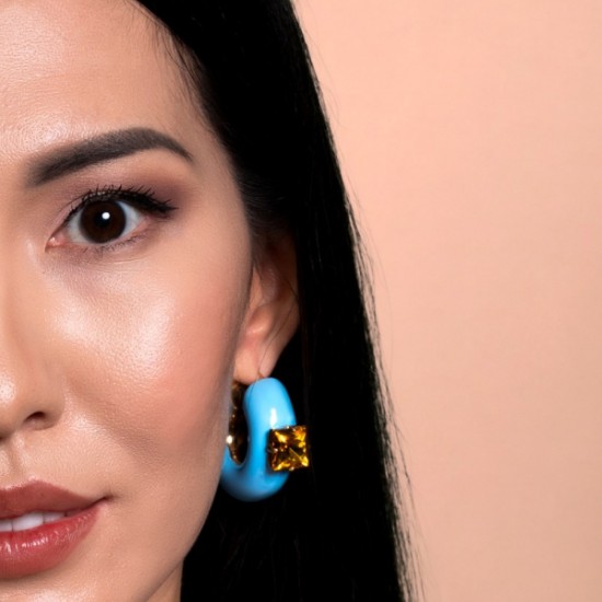 Серьги Colette Crystal Earrings Medium