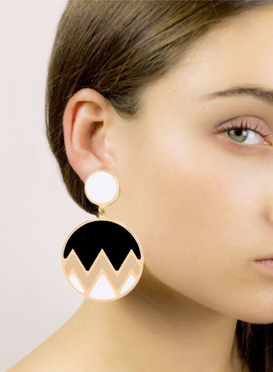 Серьги Chevron Earrings