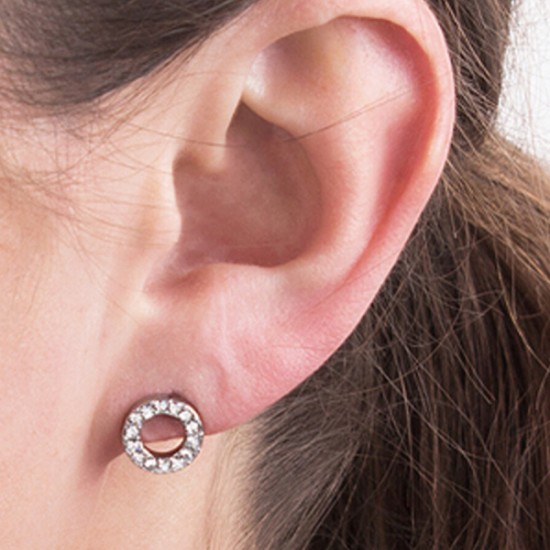 Серьги KORO SS CRYSTAL