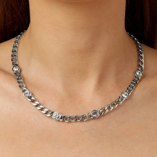 Ожерелье AGNESE SS CRYSTAL