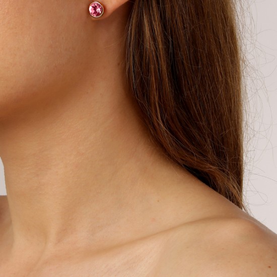 Серьги DIA SG LIGHT ROSE