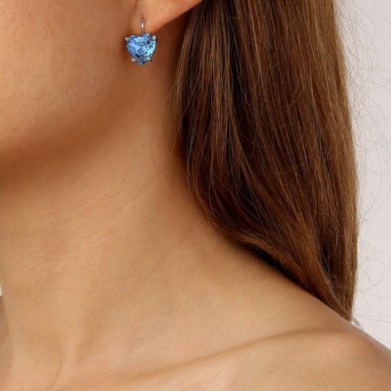 Серьги ADORA SS LIGHT BLUE