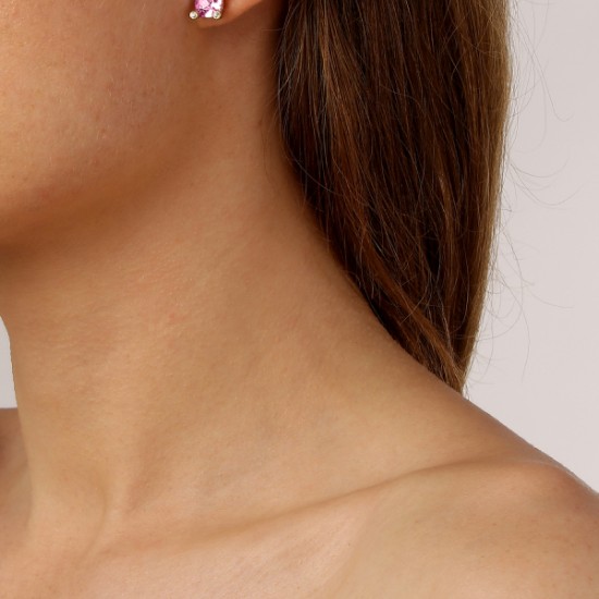 Серьги CLARA SG LIGHT ROSE