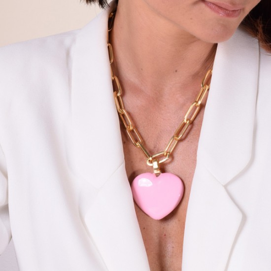 Ожерелье Heart Pendant Medium with chain