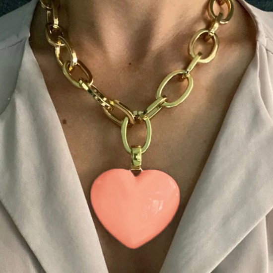 Ожерелье Heart Pendant Medium with chain