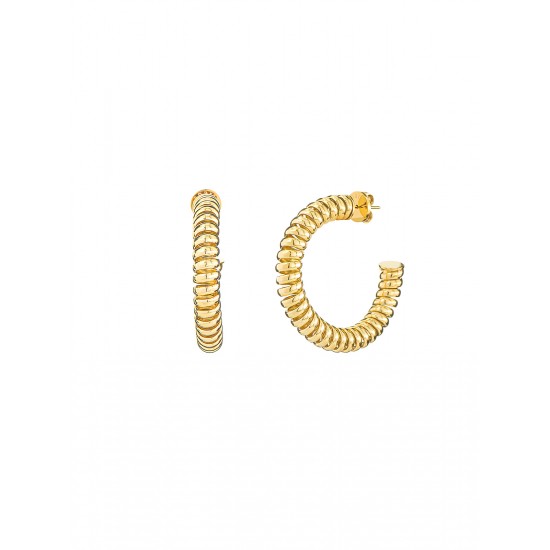 Серьги AROS THICK ROPE EFFECT