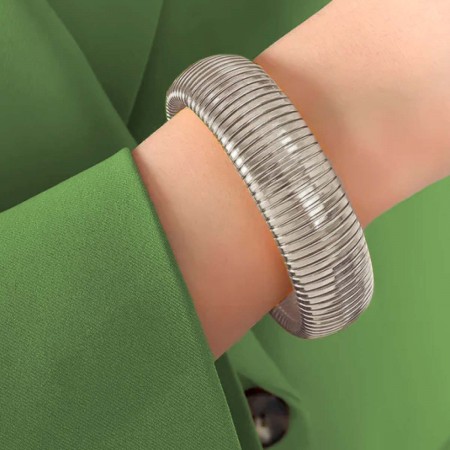 Браслет WIDE ELASTIC ALL STEEL