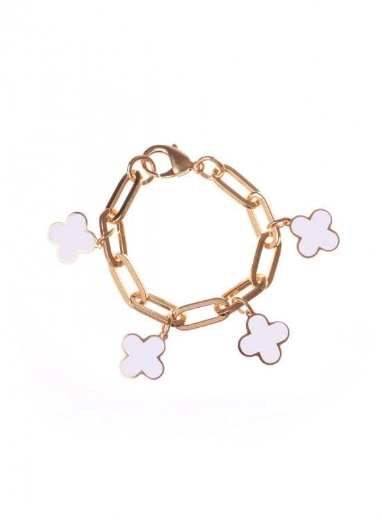 Браслет Four Leaf Clover charm bracelet