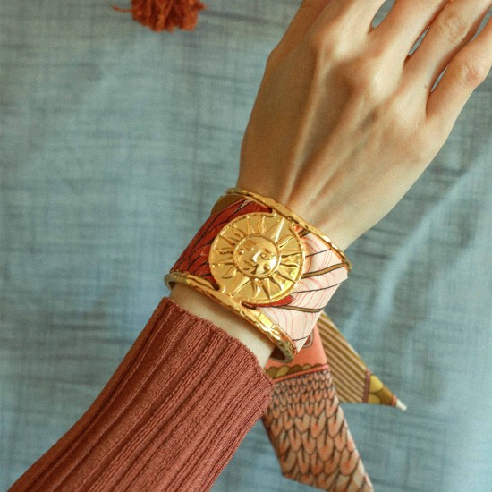 Лента 4 cm B4-CAROUSSEL-Neutr