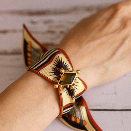 Зажим браслет Circus Olive