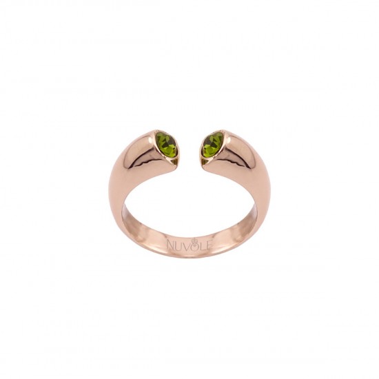 Кольцо Кристаллы напротив