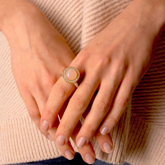 Набор: кольцо+2основания COMPLIMENTS RING SET GOLD