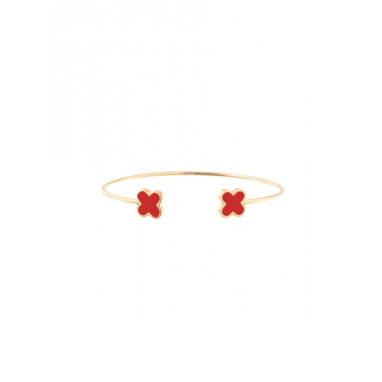 Браслет Four Leaf Clover Wire Bangle