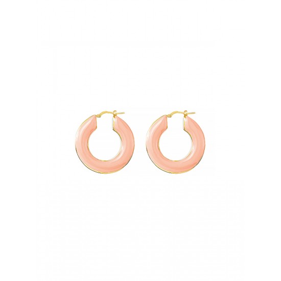 Серьги Double Hoop Earrings Large