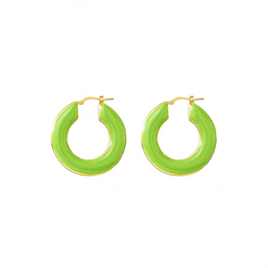 Серьги Double Hoop Earrings Large