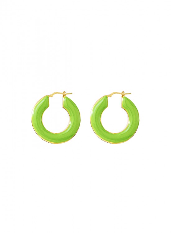 Серьги Double Hoop Earrings Large