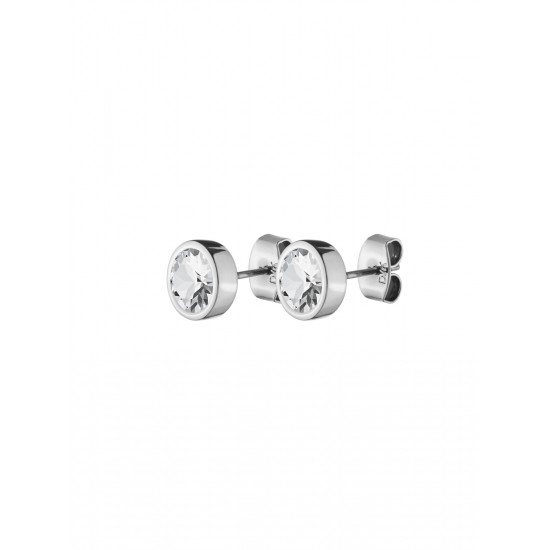 Серьги NOBLE SS CRYSTAL