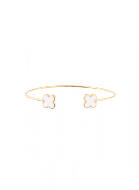 Браслет Four Leaf Clover Wire Bangle