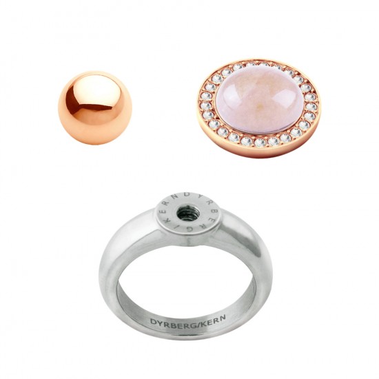 Набор: кольцо+2основания COMPLIMENTS RING SET GOLD