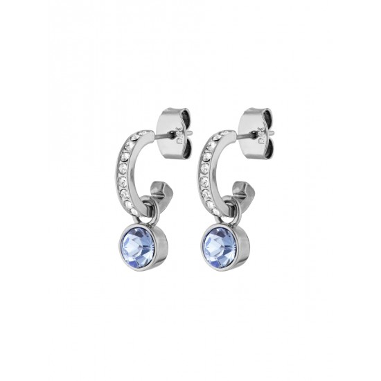 Серьги DESSA SS LIGHT BLUE