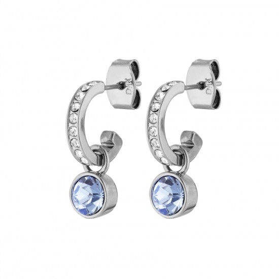 Серьги DESSA SS LIGHT BLUE