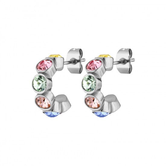 Серьги JENNA SS PASTEL MULTI