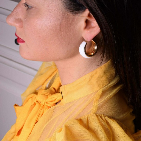 Серьги Milly Hoop Earrings