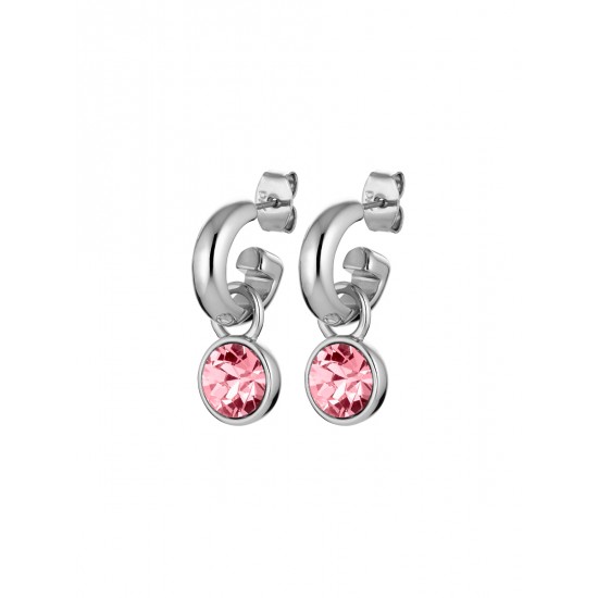 Серьги ANNA SS LIGHT ROSE