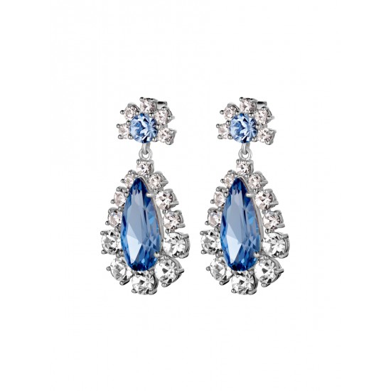 Серьги LUCIA SS LIGHT BLUE/CRYSTAL