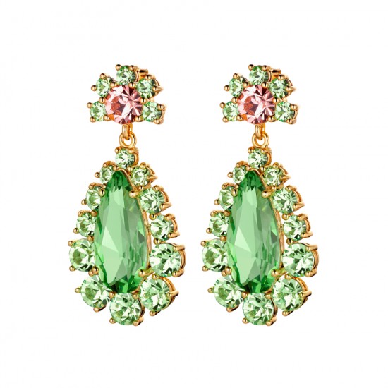 Серьги LUCIA SG LIGHT GREEN