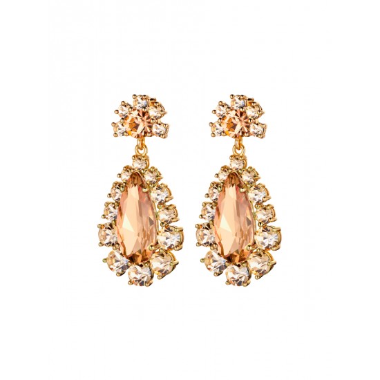 Серьги LUCIA SG PEACH/GOLDEN