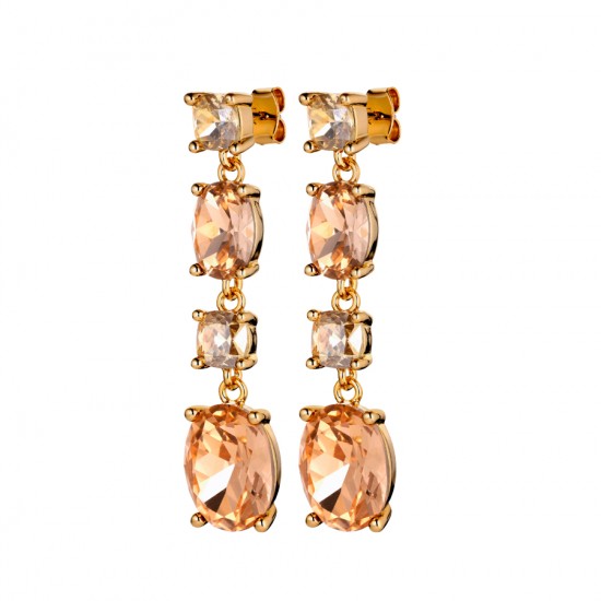 Серьги CORNELIA SG PEACH/GOLDEN