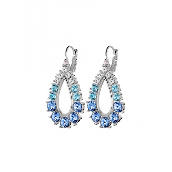 Серьги ZANETTA SS LIGHT BLUE