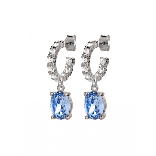 Серьги BARBARA SS LIGHT BLUE