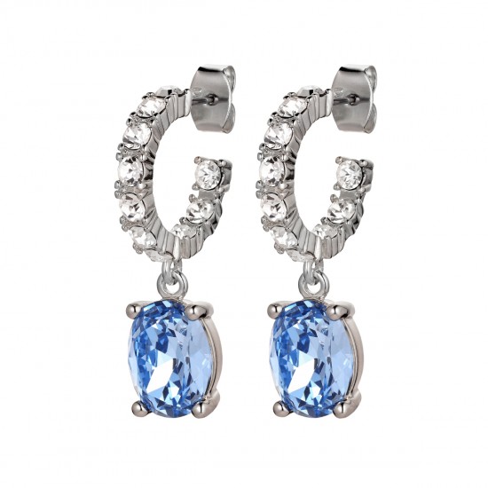 Серьги BARBARA SS LIGHT BLUE