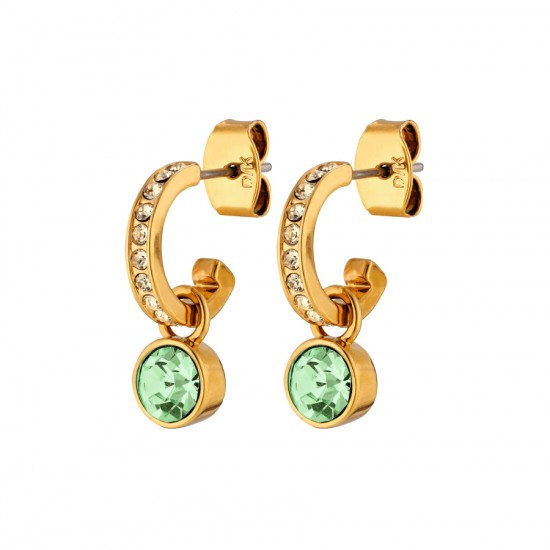Серьги DESSA SG LIGHT GREEN