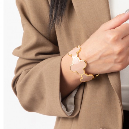 Браслет Four Leaf Clover Bangle Large