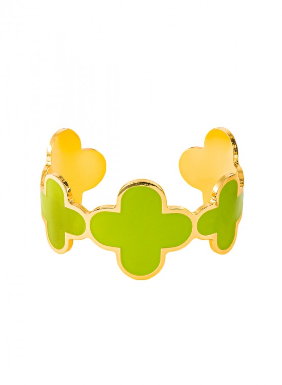 Браслет Four Leaf Clover Bangle Large