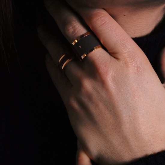 Кольцо Mono Cromo ring