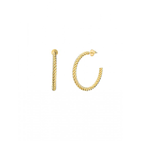 Серьги THICK ROPE EFFECT AROS