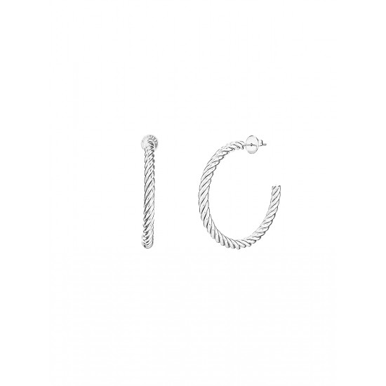 Серьги THICK ROPE EFFECT AROS