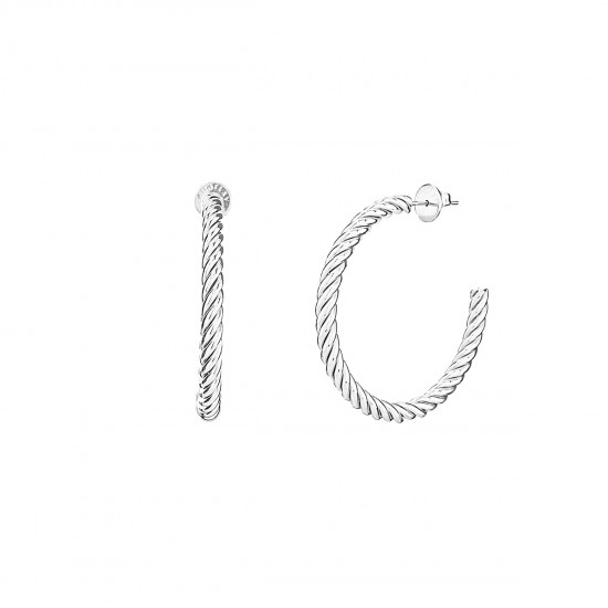 Серьги THICK ROPE EFFECT AROS