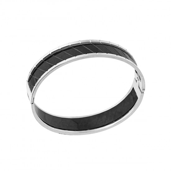 Браслет WIDE CLOSED BANGLE DOUBLE PLATING