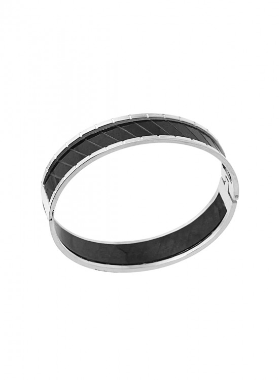 Браслет WIDE CLOSED BANGLE DOUBLE PLATING