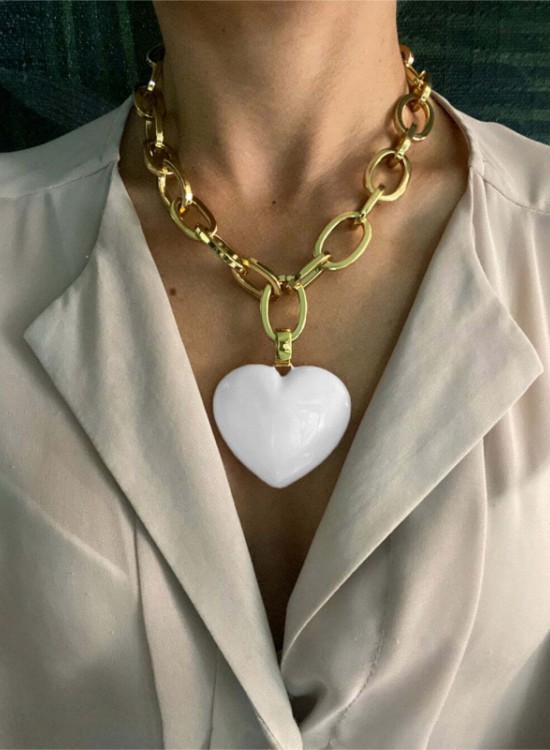 Ожерелье Heart Pendant Medium with chain