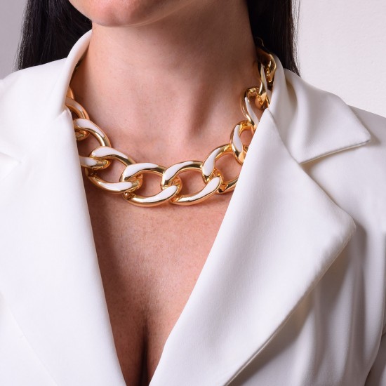 Ожерелье Woven Curb