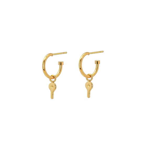 Серьги HOOP NATURAL ELEMENTS