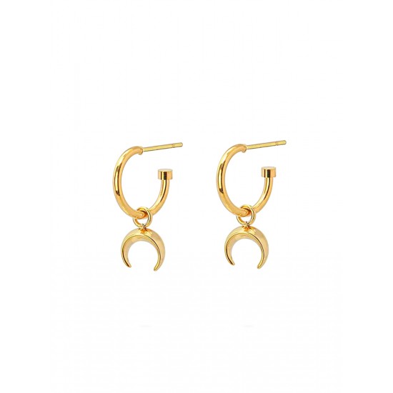 Серьги HOOP NATURAL ELEMENTS